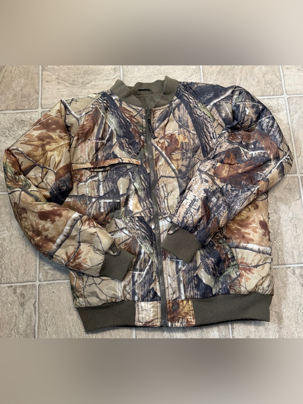 Cabela's Kids Realtree Reversible Camo/Brown Puffer Jacket - NWOT